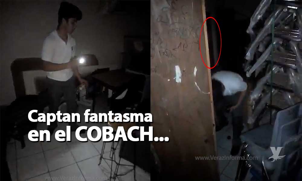 (Video) Alumnos captan fantasma en el teatro de COBACH Tecate