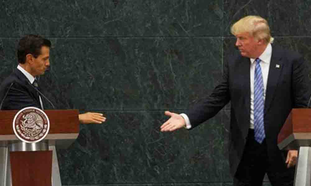 “Si México no quiere pagar el muro, cancelaremos la reunión”: Donald Trump