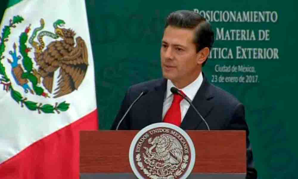 Peña Nieto cancela reunión con Trump