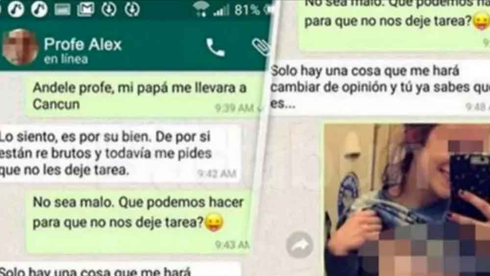 Profesor de Tijuana pedía fotos íntimas a alumnas a cambio de no dejarles tarea