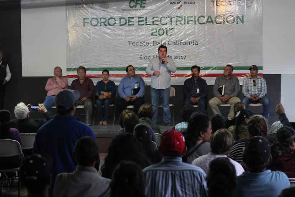 Gobierno Municipal y CFE realizan Foro de Electrificación 2017