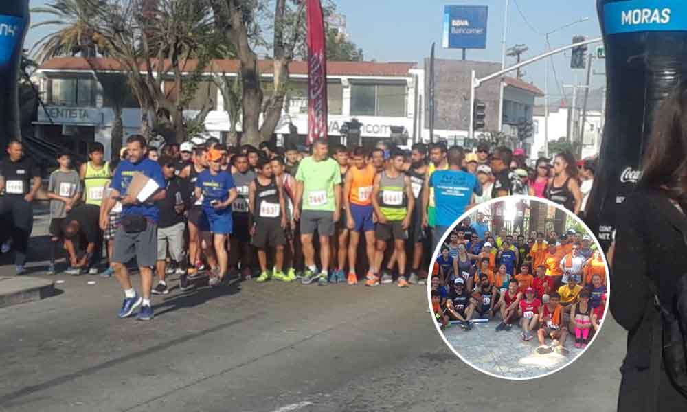 Un éxito 18 edición de la Carrera – Caminata Guadalupana de 5 km en Tecate