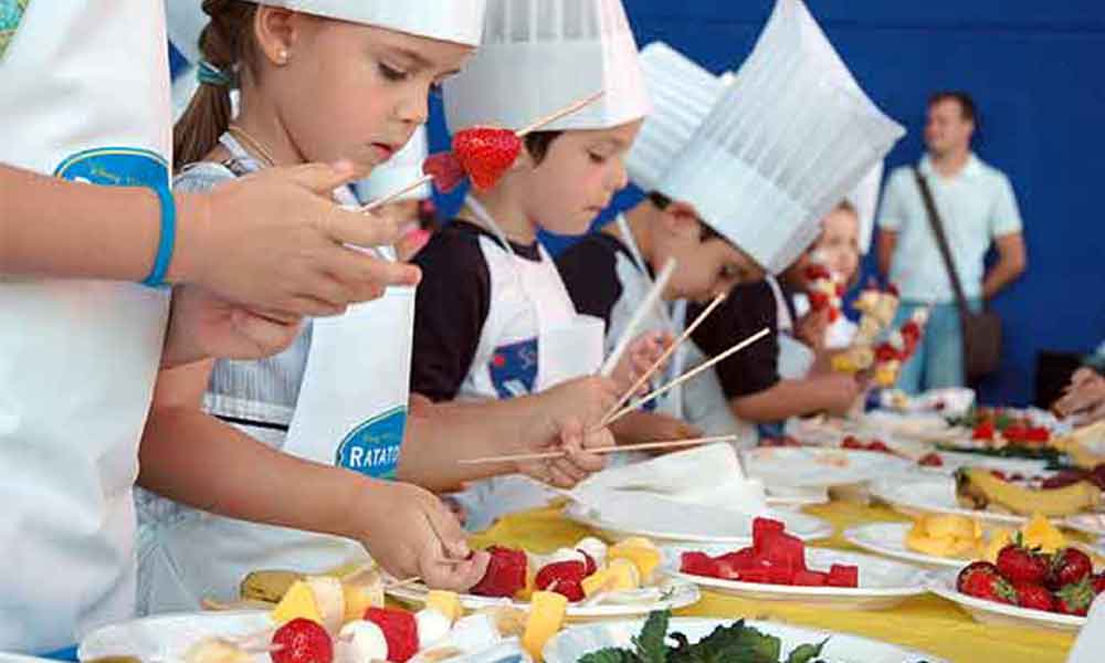 Curso de cocina para niños y jóvenes en Tecate