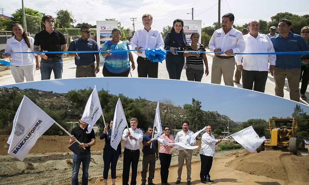 Impulsa Gobernador Francisco Vega obras de infraestructura para Tecate