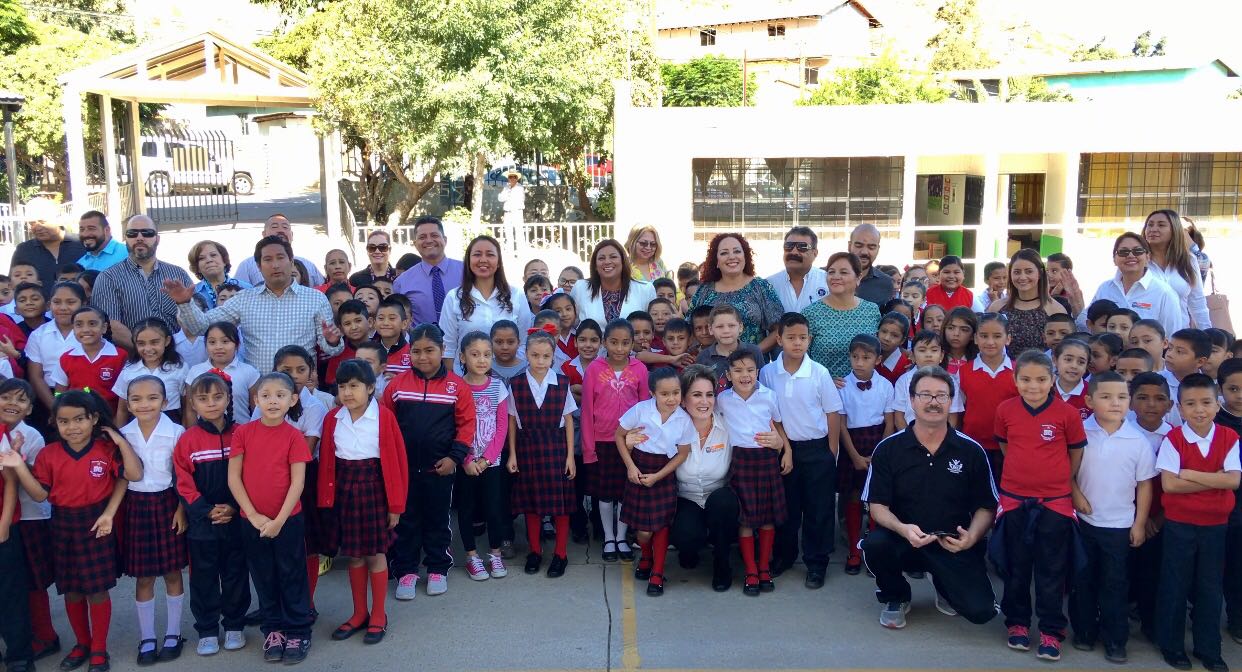 Autoridades dan bienvenida al nuevo ciclo escolar 2017-2018 en Tecate