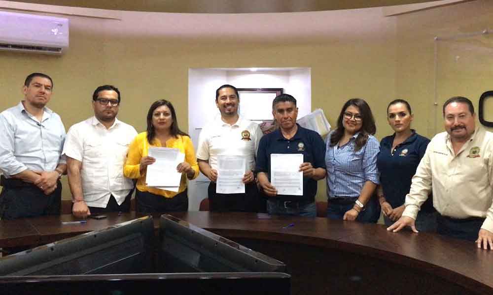 Ayuntamiento de Tecate y burócratas firman acuerdo