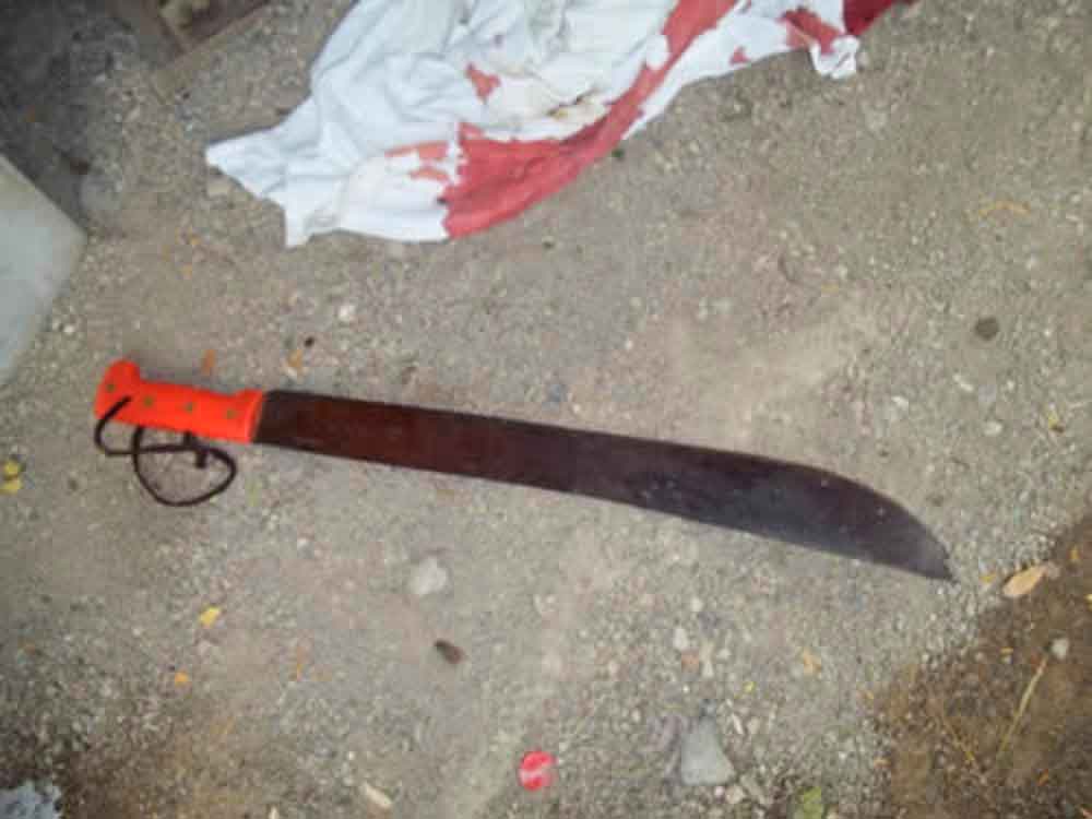 Hieren a hombre con un un machete en Tijuana; se reporta grave