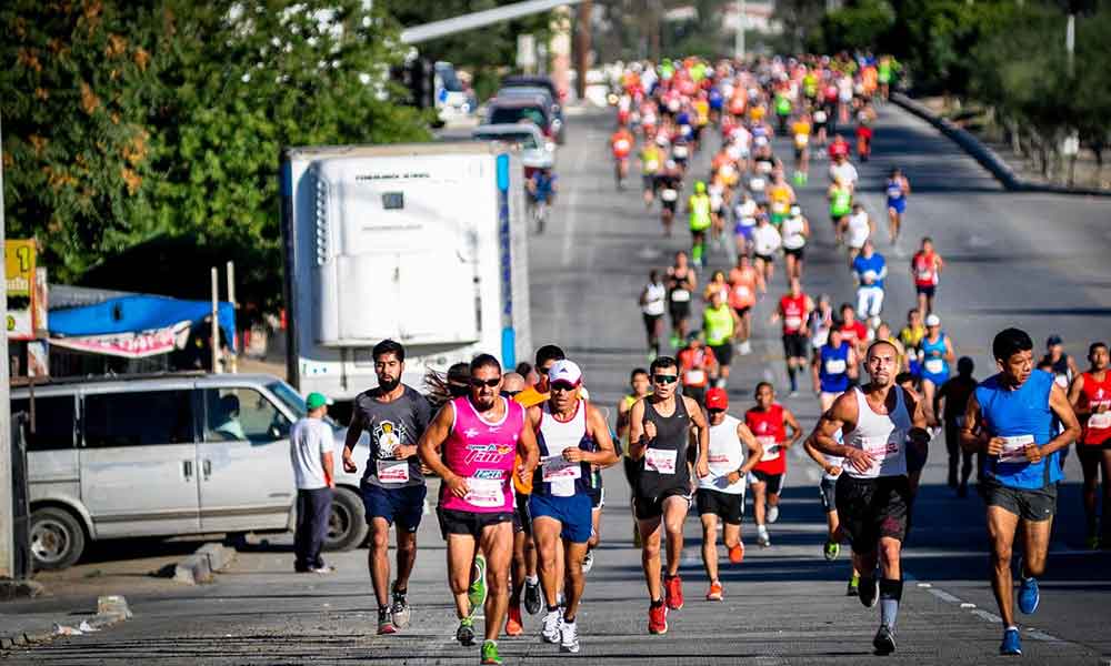 Lanzan convocatoria para participar en el medio maratón de Tecate