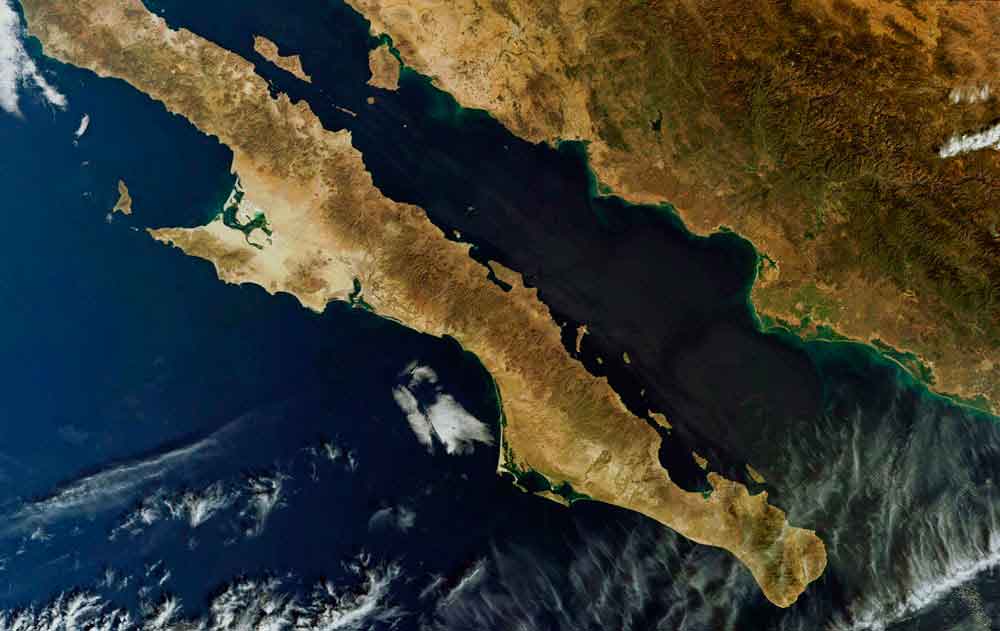 Península de Baja California se deforma y desplaza cuatro centímetros al año