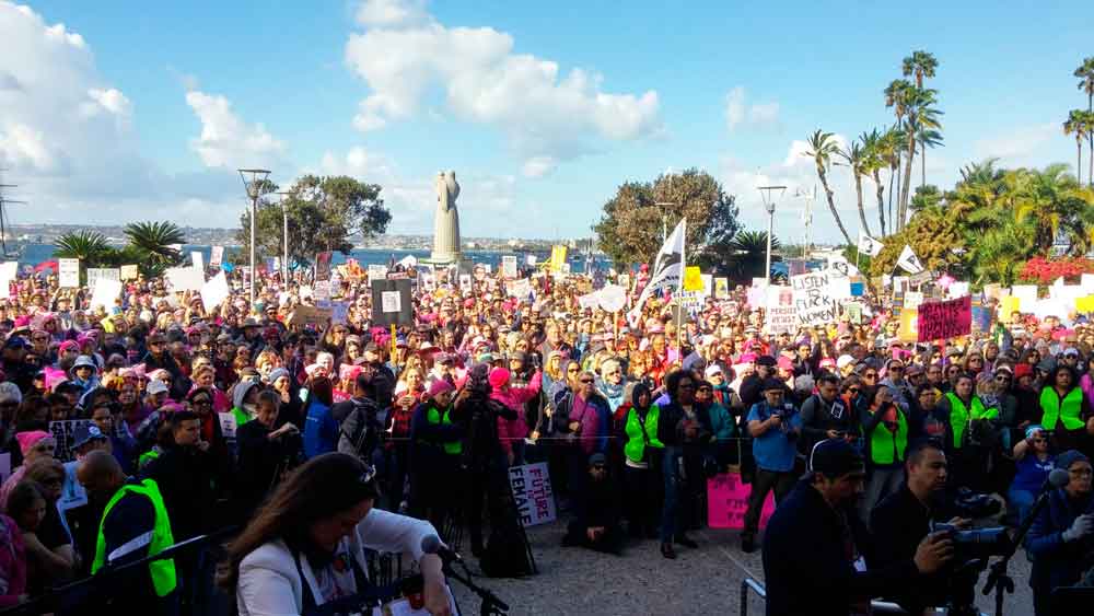San Diego se une a la segunda Marcha Anual de Mujeres