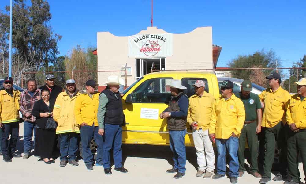 Dona la CONAFOR tres vehículos para la protección de bosques en Tecate y Ensenada