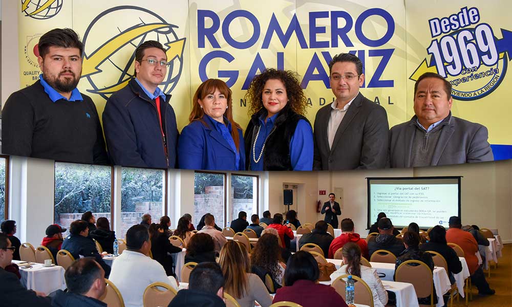 Realiza Agencia Aduanal Romero Galaviz conversatorio en actualización de comercio exterior, DODA QR y CFDI clave “A1”