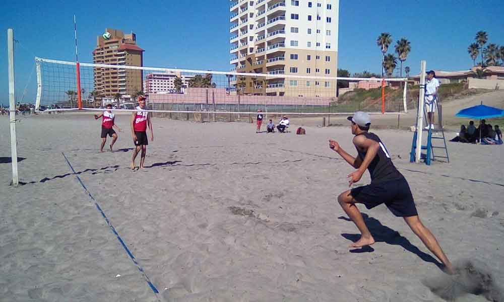 Tecatenses ganan la estatal de Voleibol de Playa varonil