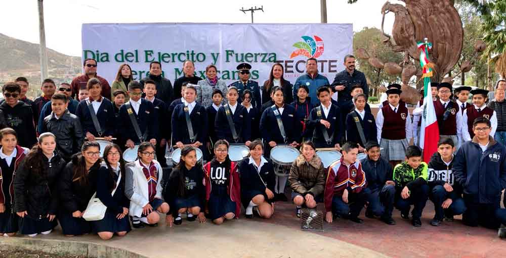 Ayuntamiento de Tecate conmemora el 105 aniversario del Día del   Ejercito Mexicano
