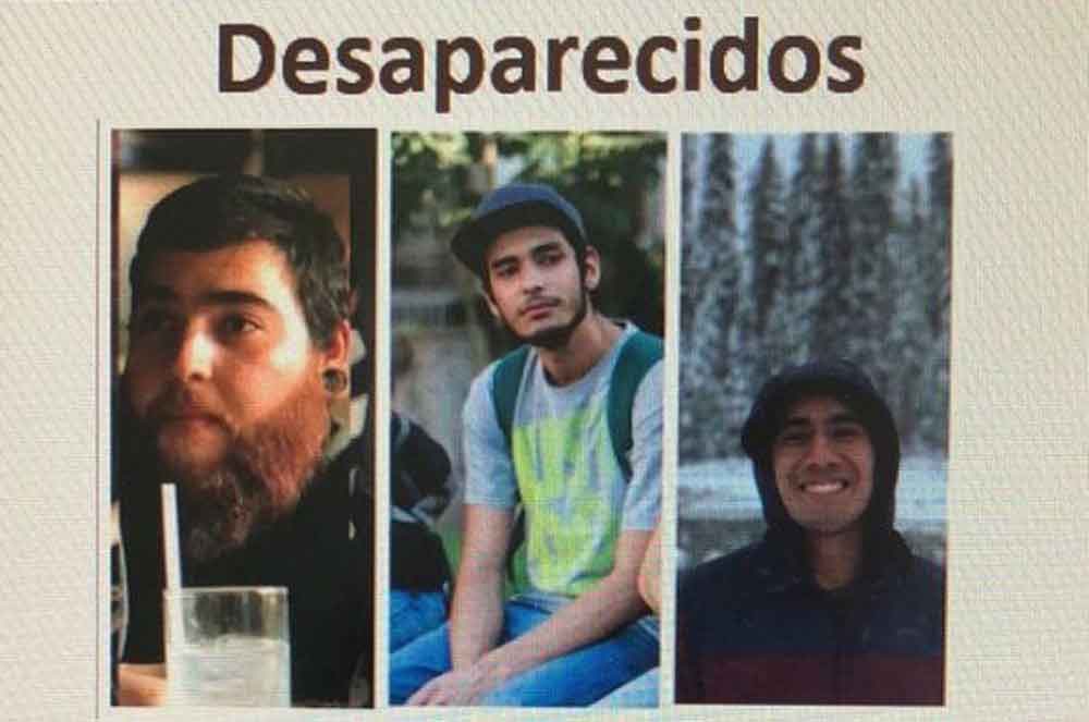 Activan búsqueda de tres estudiantes desaparecidos en Jalisco