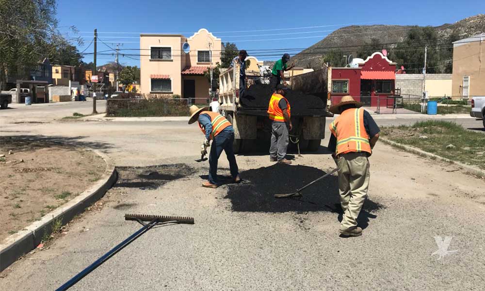 Ayuntamiento de Tecate rehabilitará vialidades en la comunidad de San Pablo