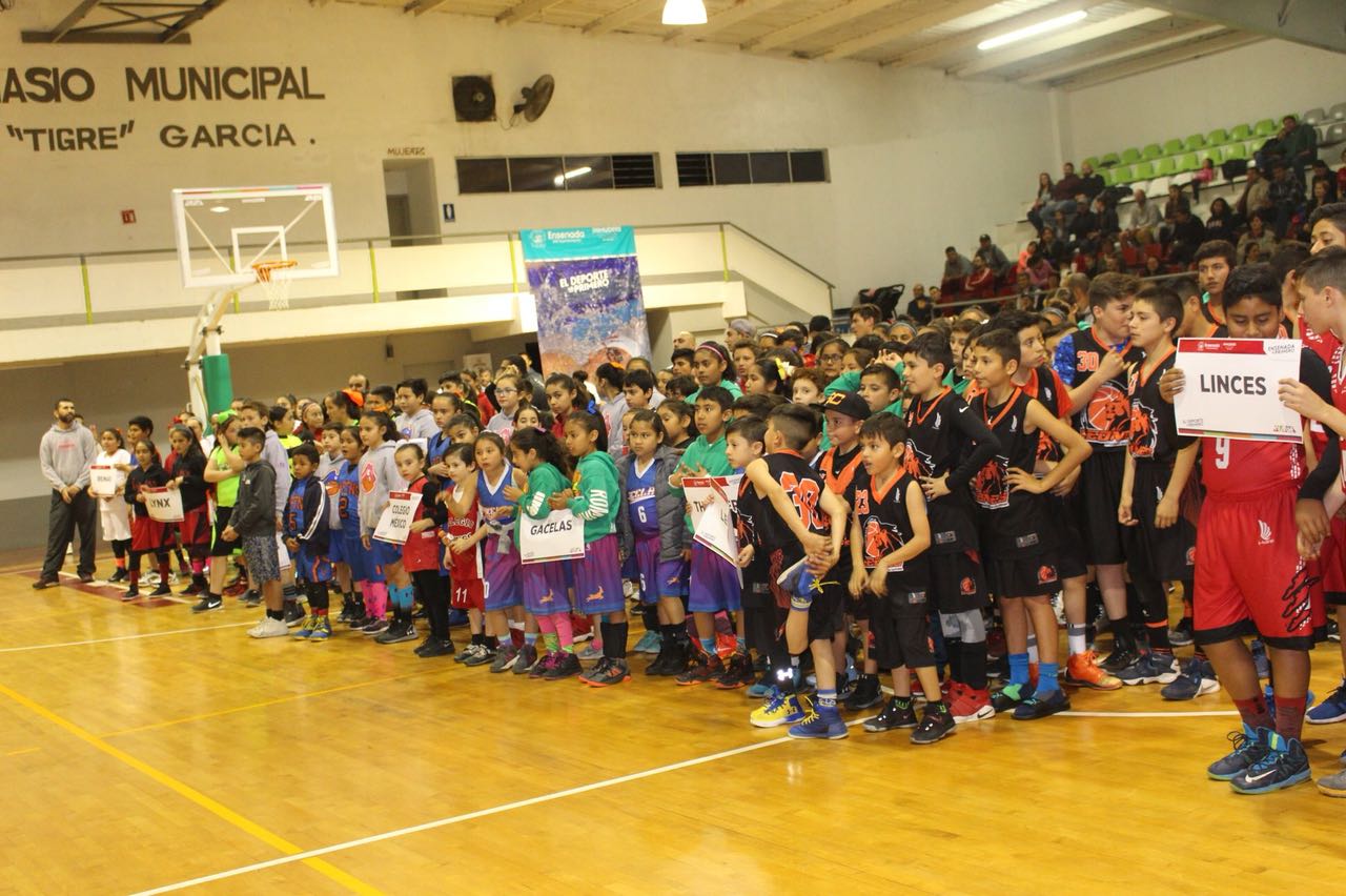 Inauguran torneo de basquetbol Copa Presidente Marco Antonio Novelo Osuna
