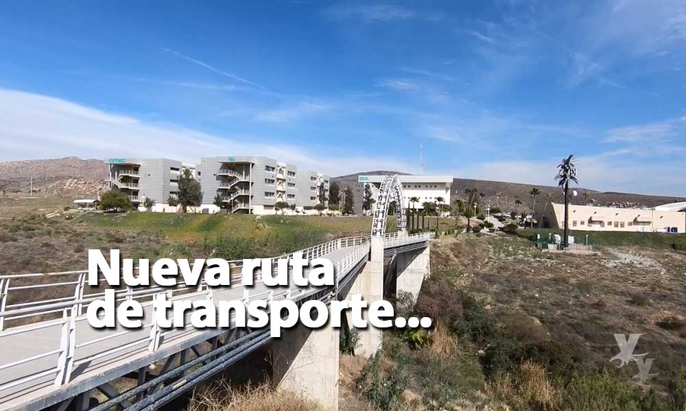 Inicia operaciones el día 2 de abril nueva ruta de transporte Tecate-UABC Valle de las Palmas