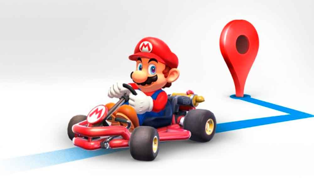 Ahora Mario Bros será tu copiloto pues te guiará en Google Maps
