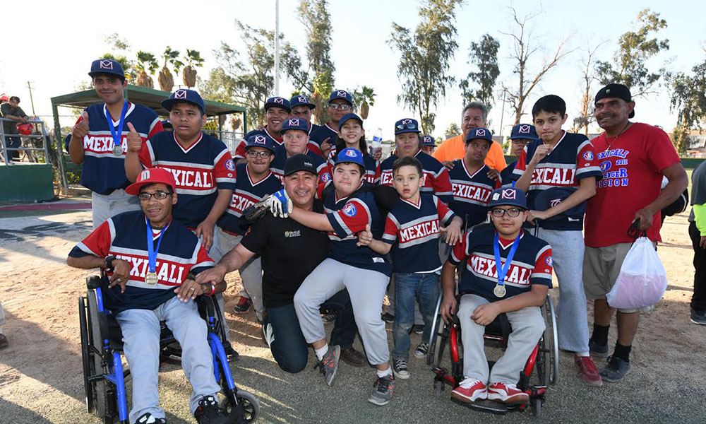 Realizan Copa Challenger de béisbol Infantil en Mexicali
