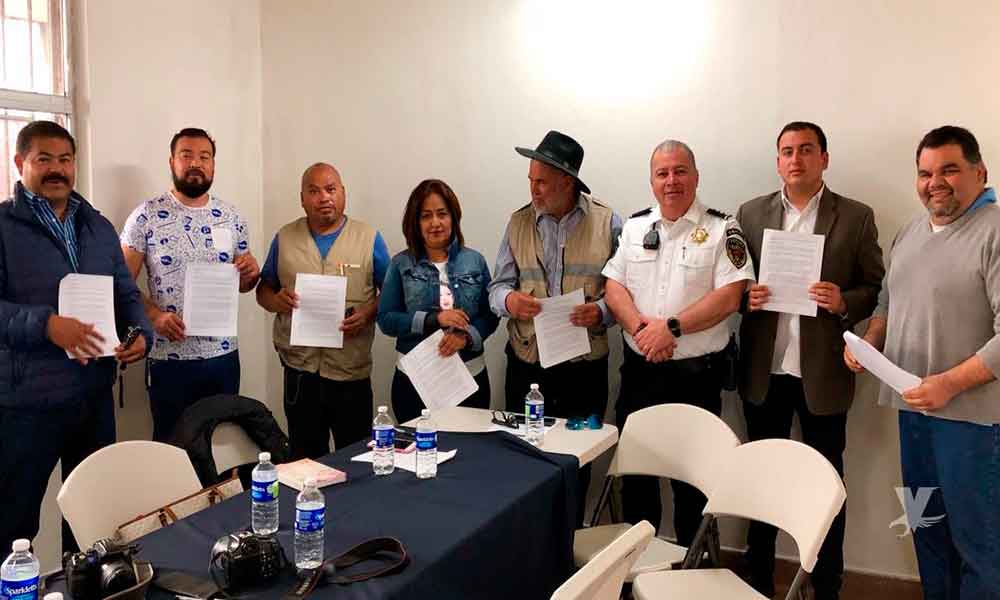 Actualizan protocolo del periodista en Tecate