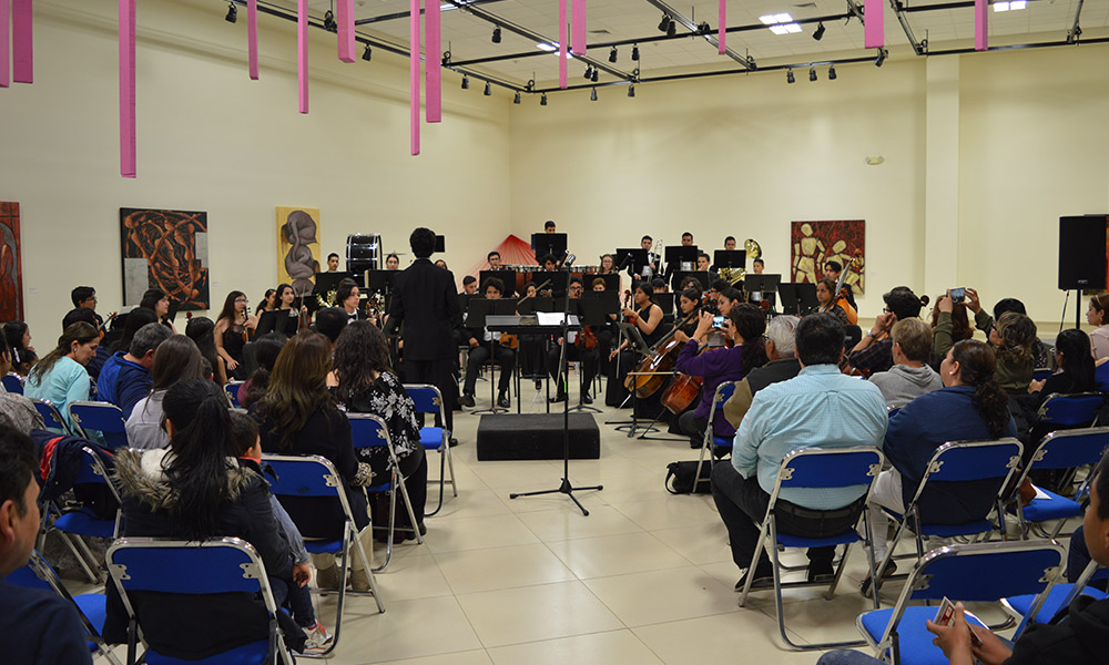 Se presentó la Sinfónica Juvenil de Tijuana en CEART Tecate