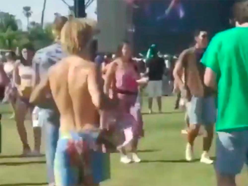 Captan a Justin Bieber bailando al ritmo de Los Ángeles Azules en Coachella