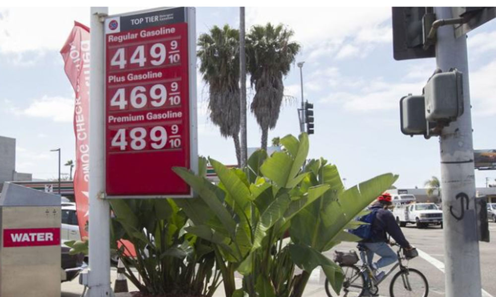 Aumento en precio del petróleo genera incremento en la gasolina en San Diego