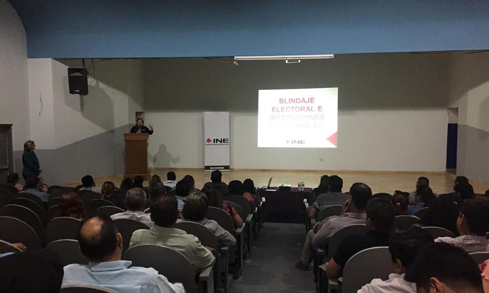 Reciben servidores públicos municipales curso sobre “BLINDAJE ELECTORAL” en Mexicali