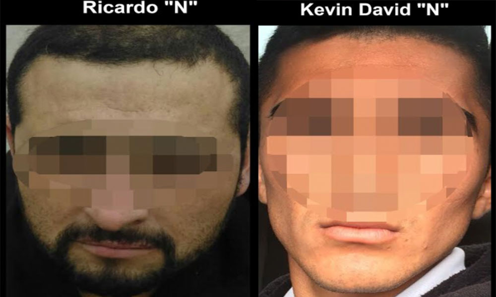 Detienen a dos sujetos en posesión de una UZZI 5.7 en Tijuana