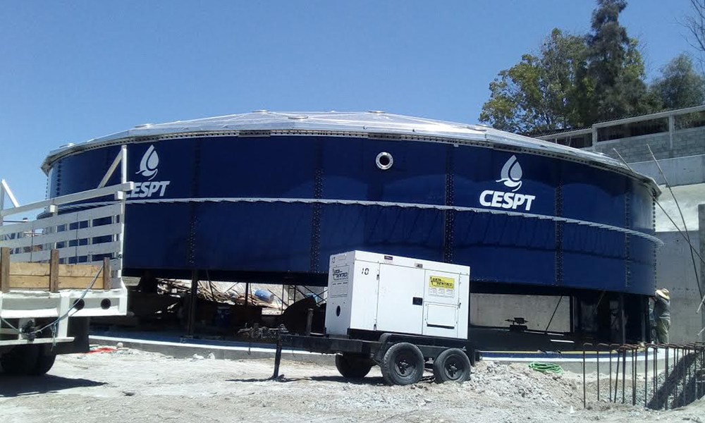 Garantizará CESPT mayor eficiencia en distribución de agua con Tanque MonteBello en Tijuana