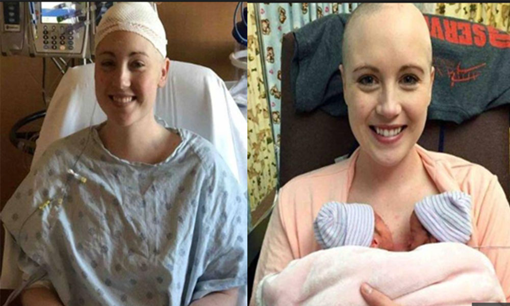Madre rechaza quimioterapia para salvar a sus gemelos