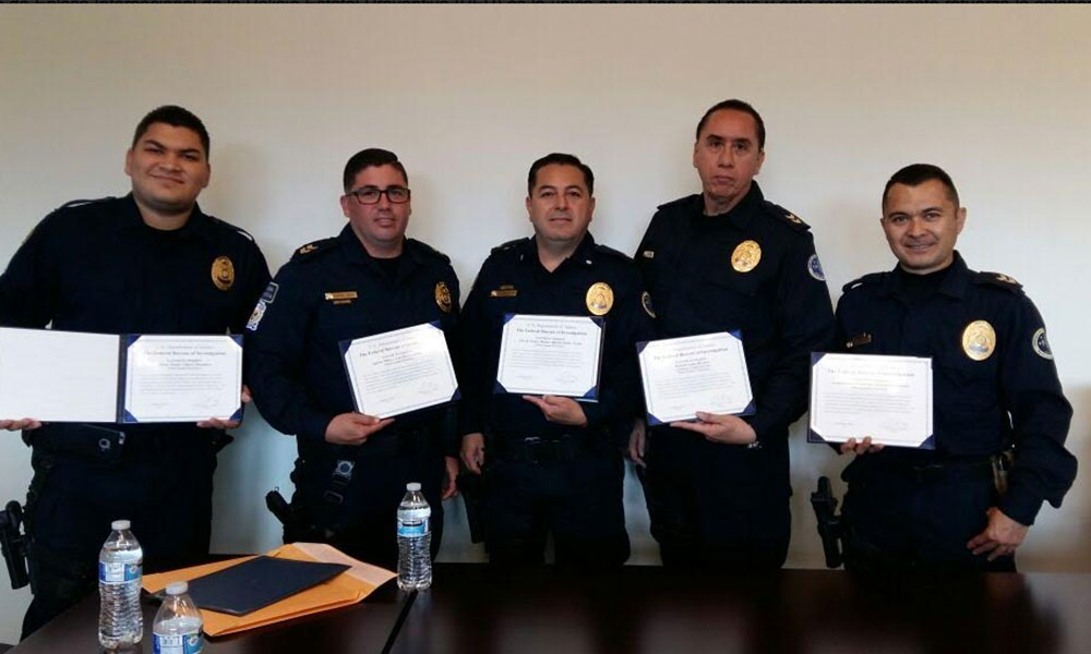 Otorga Buró Federal Investigación reconocimiento a la Policía Estatal Preventiva de Tijuana