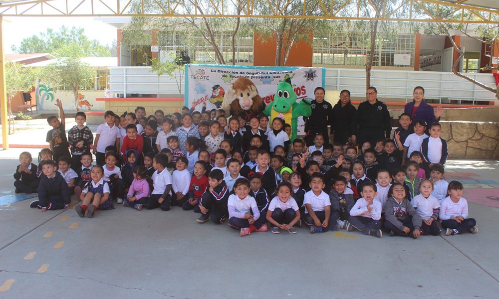 Programa DiNo llegó al Jardín de Niños Frida Kahlo en Tecate