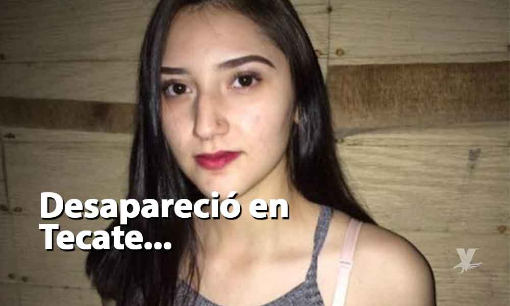 ¡Urgente! Ximena Chávez desapareció en Tecate