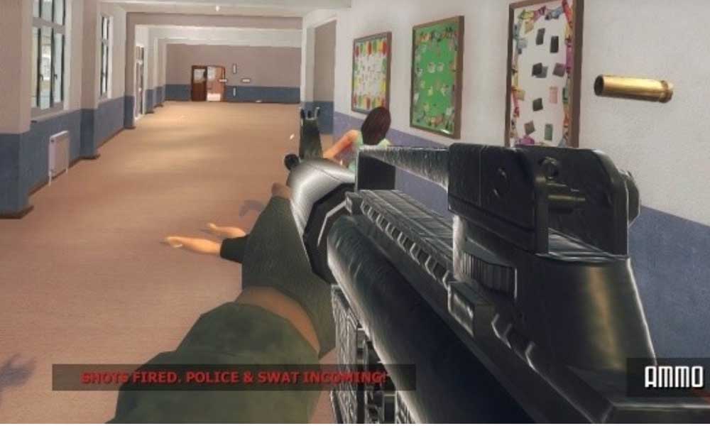 ¿Jugarías a ser el asesino en masacre escolar? ‘Active Shooter’, el videojuego que simula un tiroteo escolar