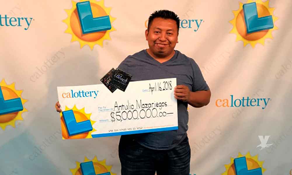 Hombre a jugado lotería por seis meses, lleva ganado más de 6 millones