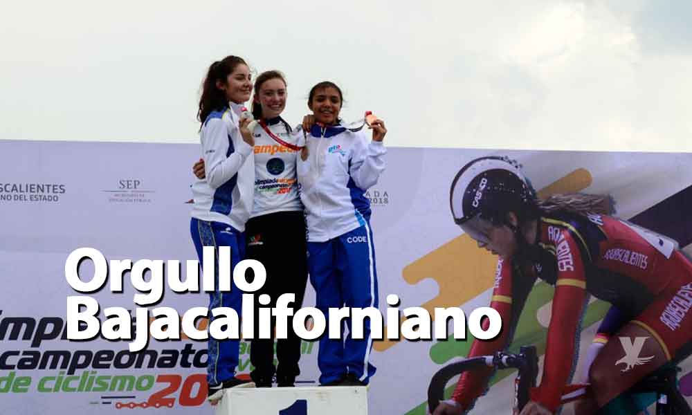 Plata para Baja California en Olimpiada Nacional de Ciclismo de Montaña