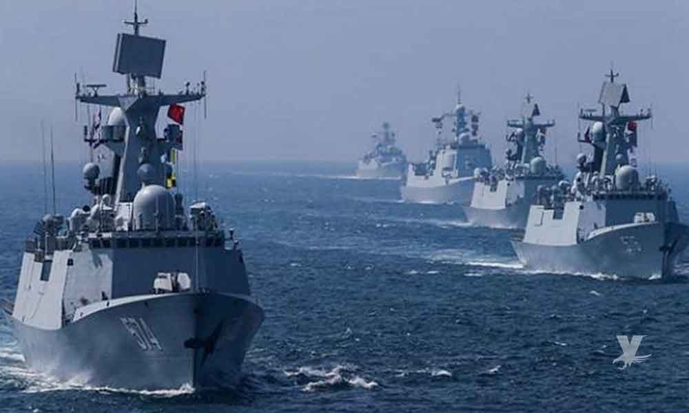 China manda buques y aviones contra la incursión de dos barcos de guerra de EU