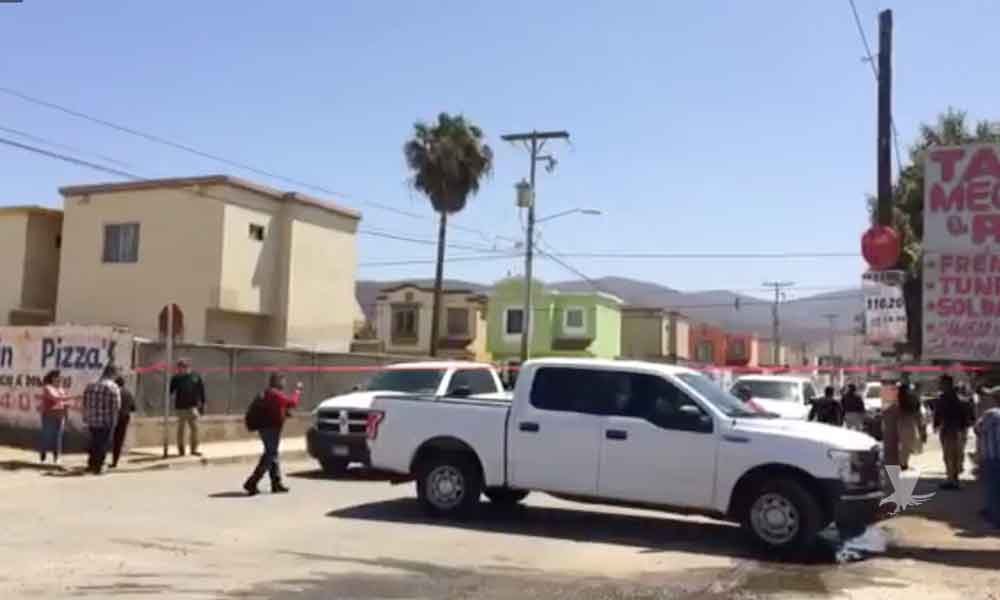 Ataque armado en contra de elementos policiacos en Ensenada