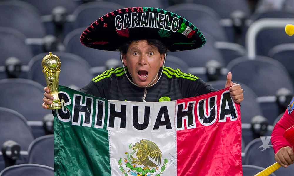 El chihuahuense Héctor “Caramelo” recibió a la Selección Mexicana en Rusia