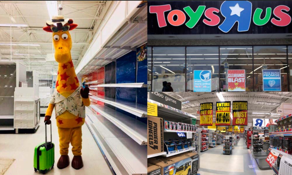 Cerrará Toys R Us su última tienda: Adios Geoffrey (VIDEO)