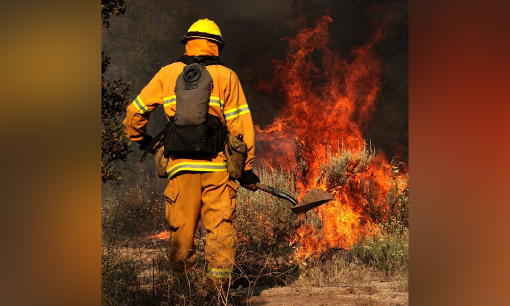 Continúan en el combate del incendio forestal “Josefa”  en la Sierra Juáres