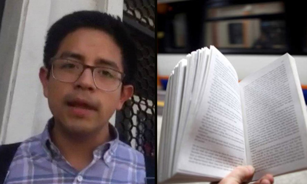 Joven detenido por querer leer en el metro de la ciudad de México