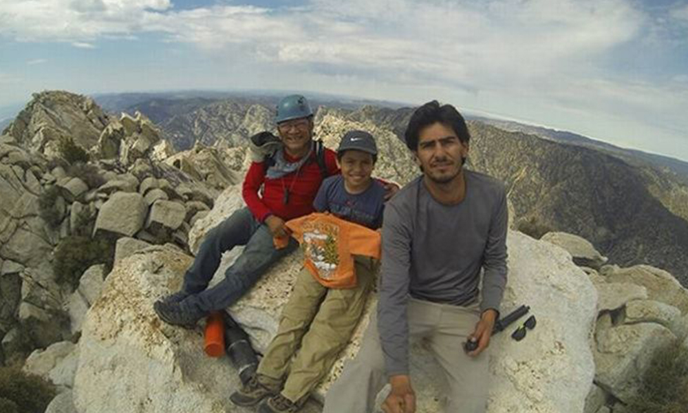 Logra “El Rayito” conquistar la montaña más alta de Baja California