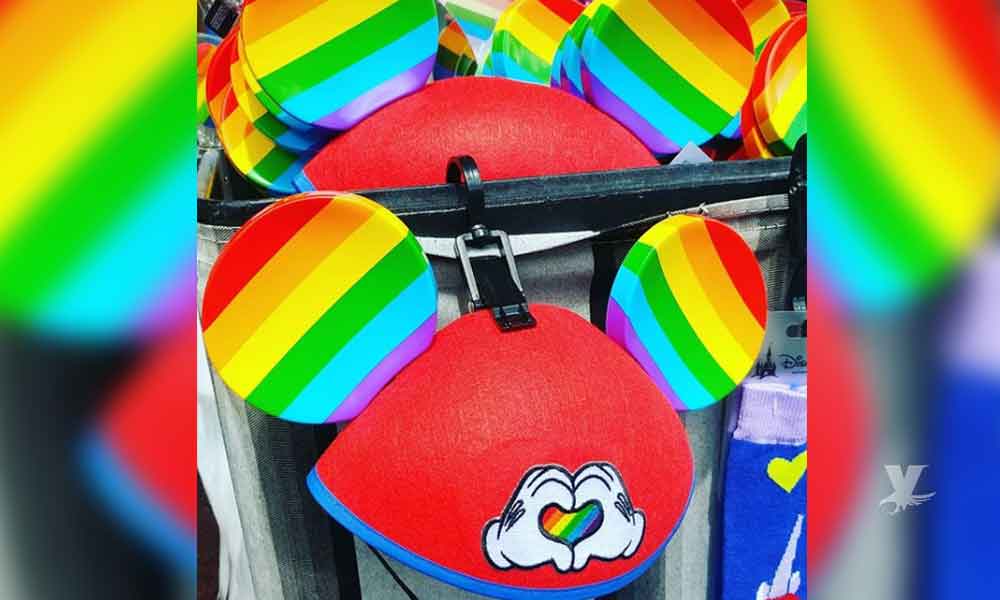 Orejas de Mickey Mouse se “pintan” por el mes del orgullo gay