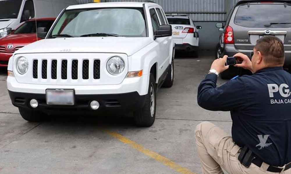 Recuperan en Mexicali 56 vehículos con reporte de robo en el Estado