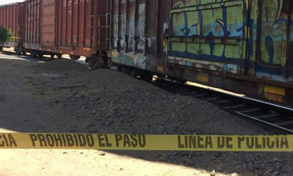 Tren arrolla a migrante en Mexicali