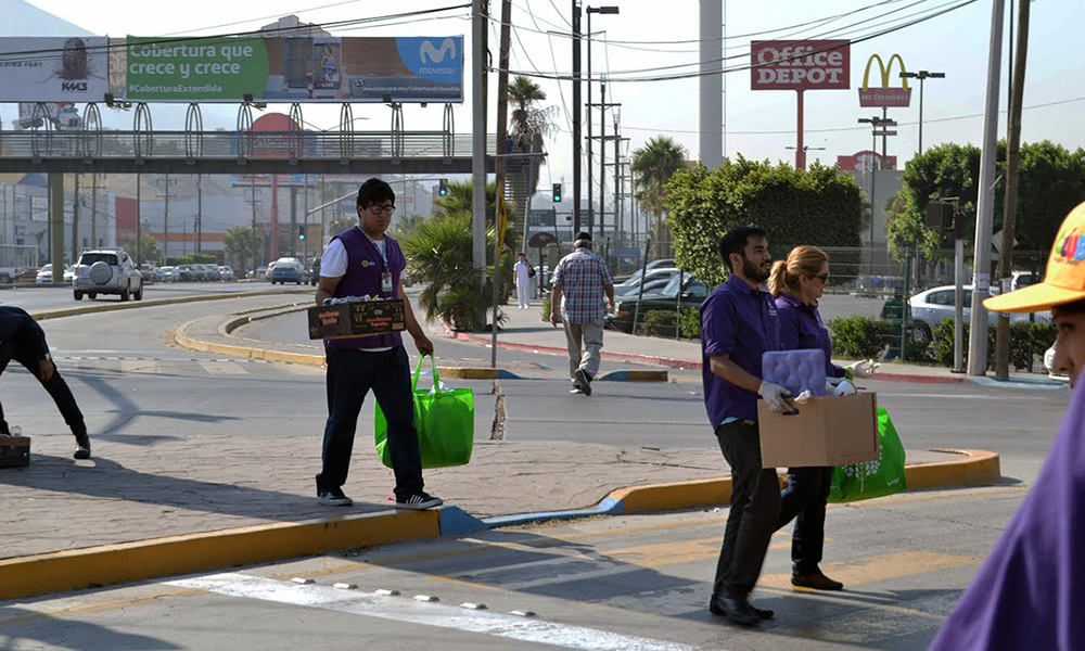 Participa El Trompo en el “Basura Challenge” en Tijuana