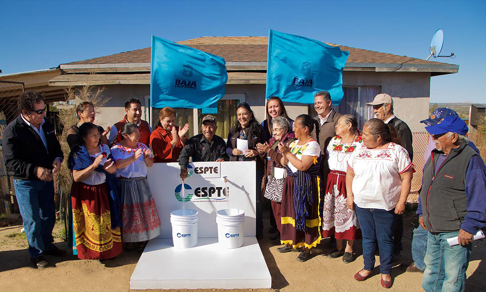 CESPETE dota de servicio de agua potable a comunidad Purépecha